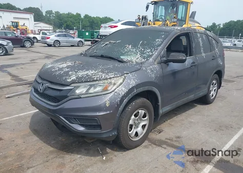 2015 Honda Cr-V Lx z USA, uszkodzony, nr VIN 5J6RM4H36FL030980